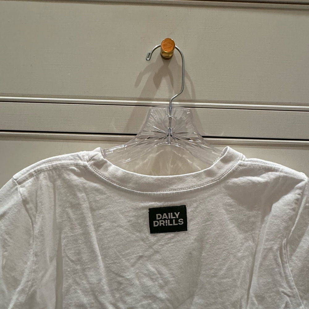 Daily Drills Kids White T-Shirt
